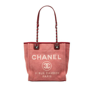 Pre-Loved Chanel Mini Canvas Deauville Tote